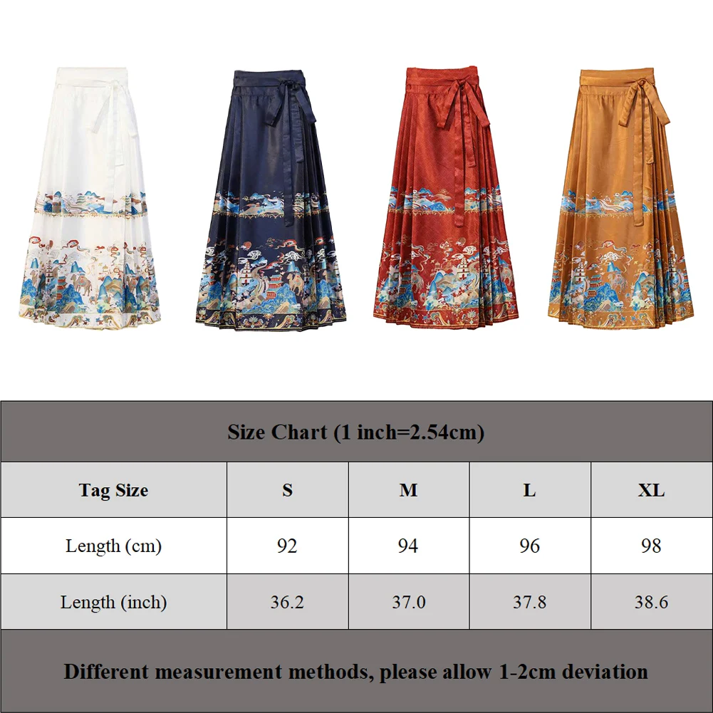 Gauze Skirt Skirt Spring Gold-woven Summer Horse-face Versatile Horse-face Skirt Women\'s Imitation Comfy Fashion