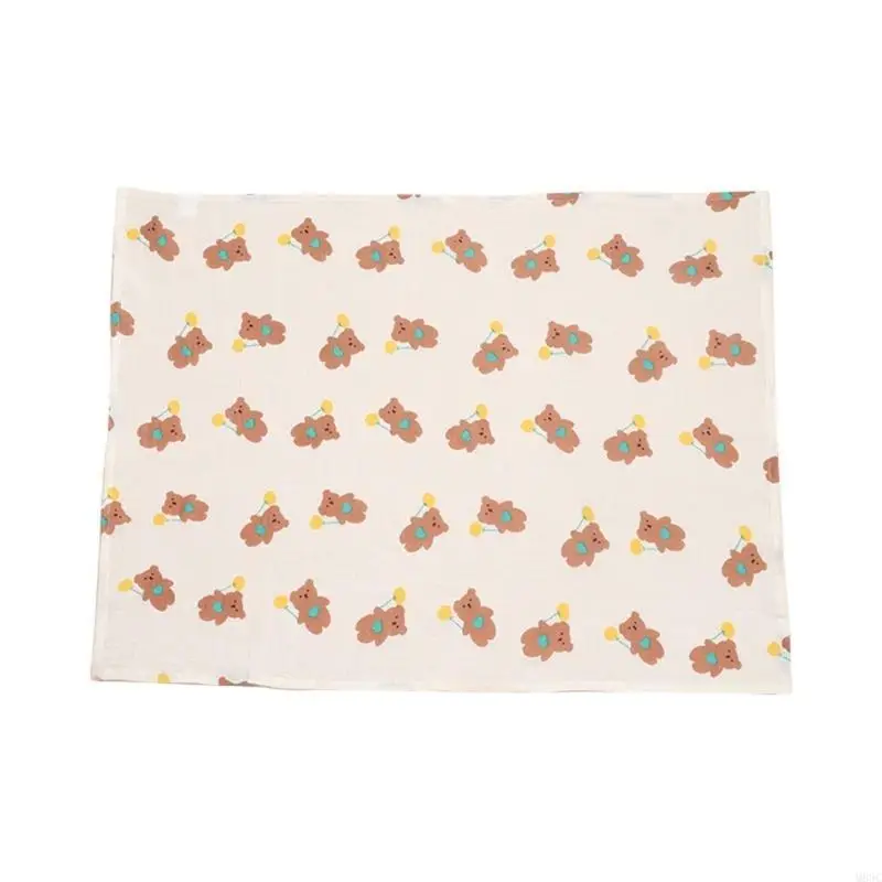 M89C Toalla baño para bebé, mantas guardería para niños y niñas, Manta algodón, manta ligera y suave neutra para niños