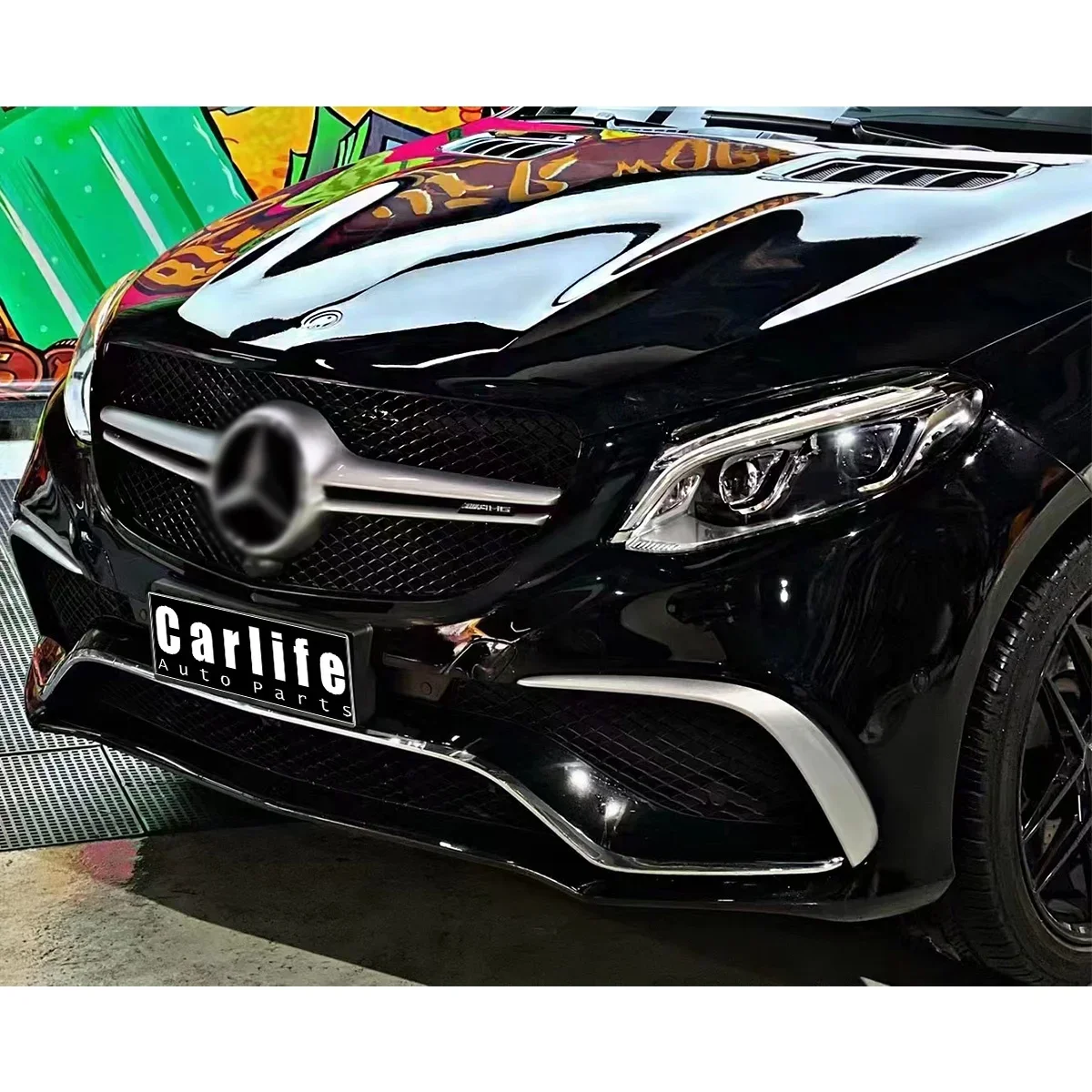 Car bumpers for Mercedes benz W166 ML ML350 ML400 2012 2013 2014 2015 year upgrade 2015-2019 GLE63 model