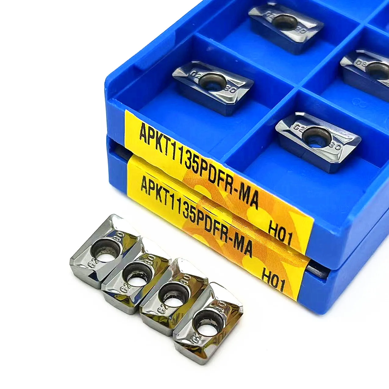 10 Stuks Apkt1135 Pdfr Ma H01 Indexeerbaar Freesstuk Draaigereedschap Aluminium Draaiend Inzetstuk Cnc Koper Draaibank Gereedschap Inzetstukken Apkt1135