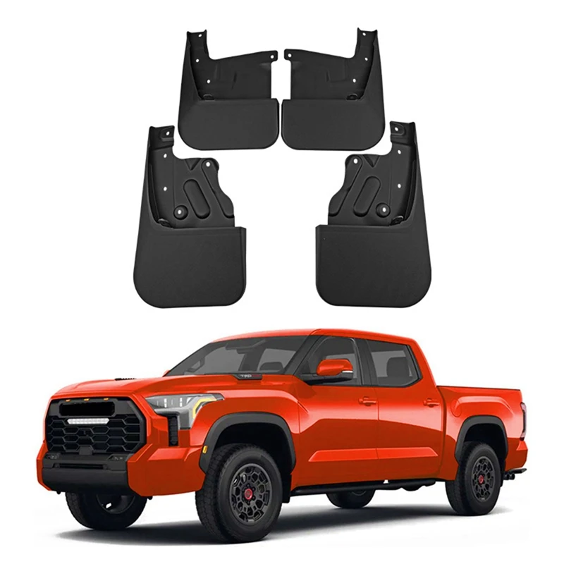 4PCS Car Mudguard Mud Flaps Splash Mud Guard Fender For Toyota  2022-2023 Car Accessories image 4