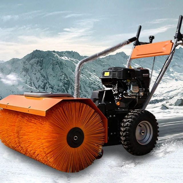 Efficient Motorized Snow Blower 18 Inch Intake Width for Heavy Snow Removal