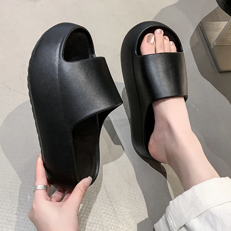 

Women's Shoes Platform Slippers for Women Summer Comfort Soft Sole Beach Shoes Slides Woman Thick Bottom Non-Slip Sandals Ladies