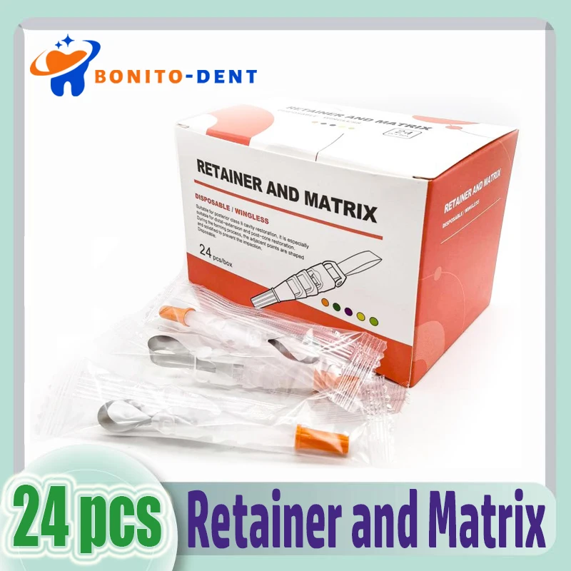 

Factory Price Disposable Dental Retainer and Curved Pre-contoured Band Matrices Dentist Materials