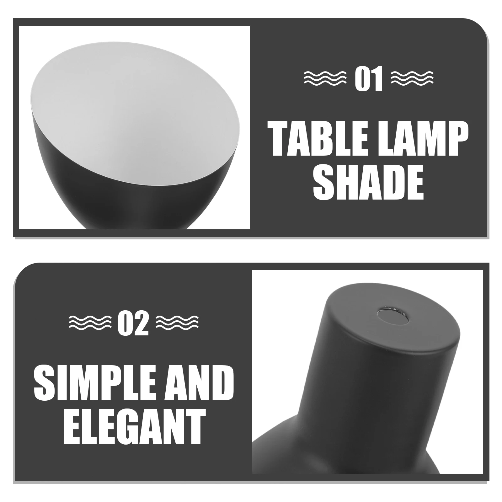 

Horseshoe Lampshade Table Decorative Light Shades Replacement Iron Desk Lampshades Lighting Accessories Lamp Cover