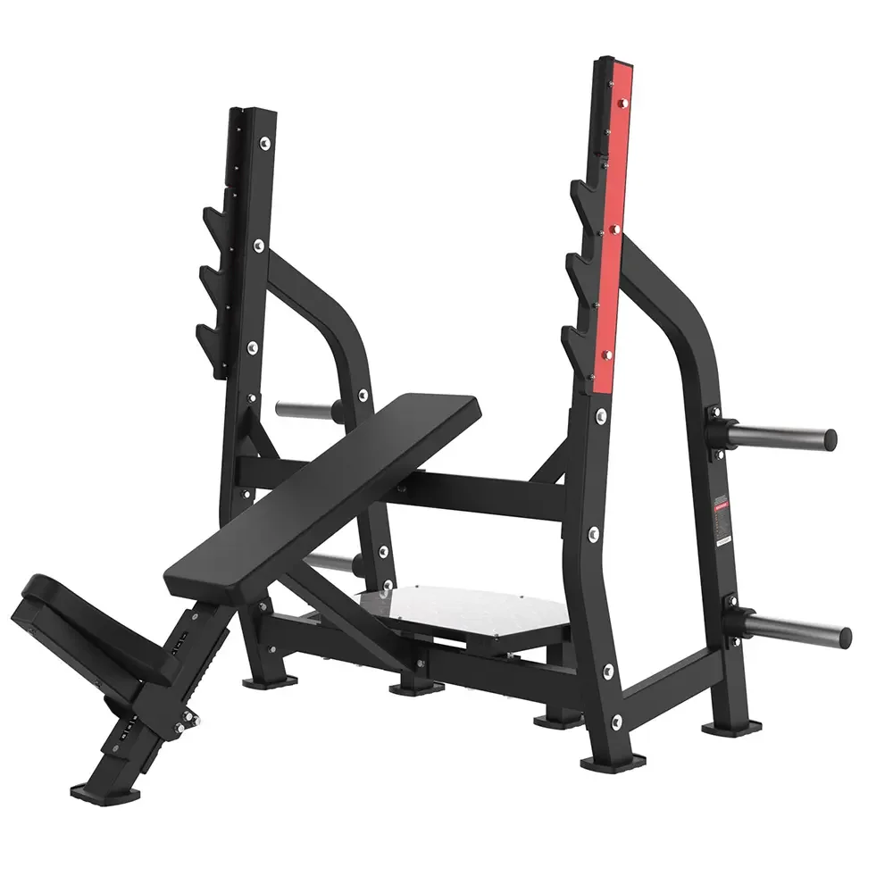Gym Device Seated Incline Bench Press for Commercial Gym Fitness Equipment Standard Strength Training Machine for Free Weights