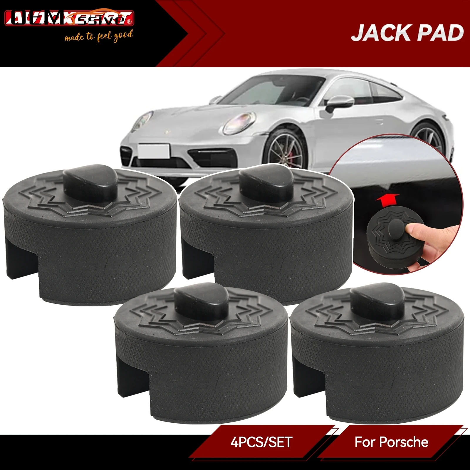 Car Lifting Jack & Jack Stand Adapter Repair Tool Frame Protector For Porsche 911 Turbo Cayman Boxster Lifting Support Chassis