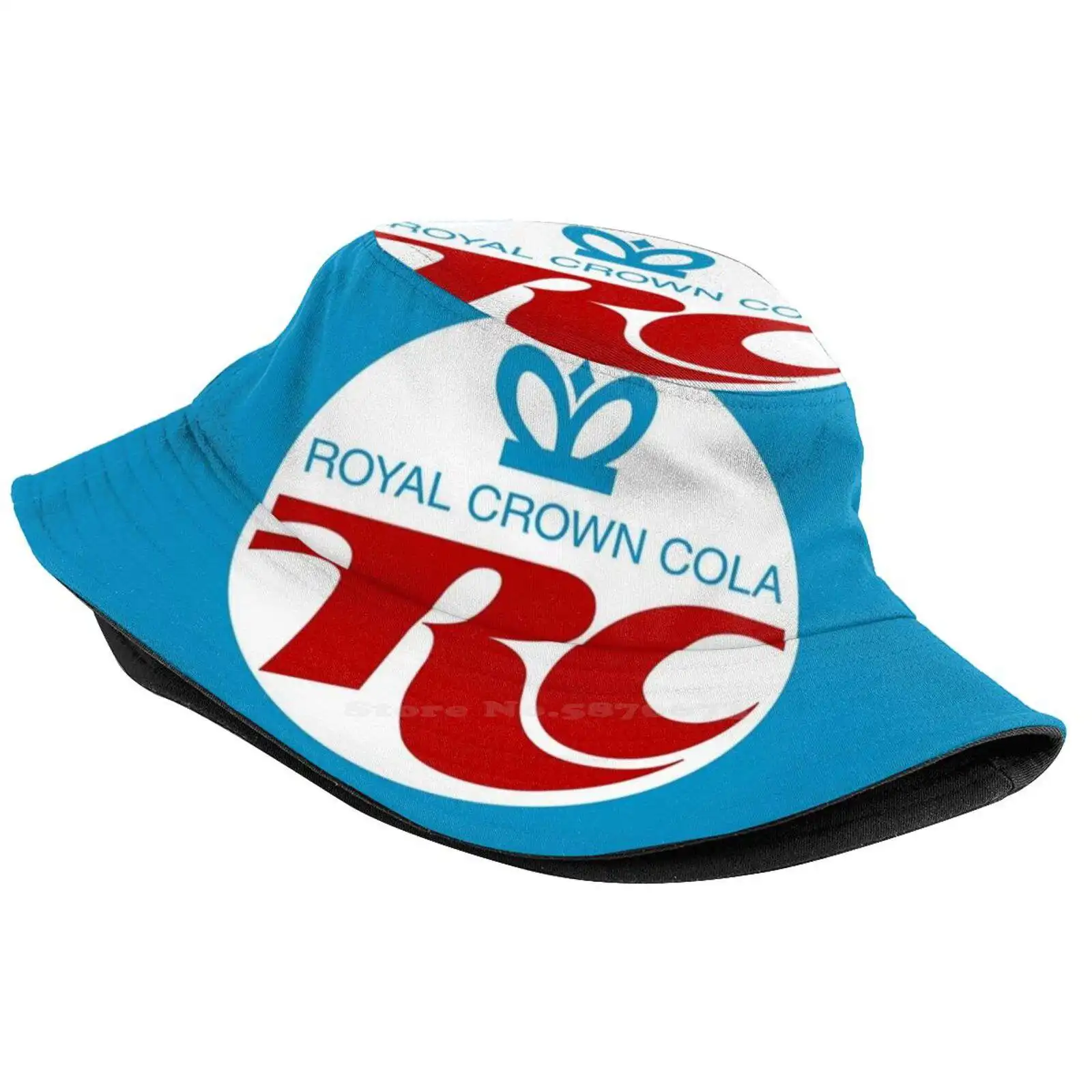 Rc Cola Unisex Summer Cap Sunscreen Hat Advertising Soft Drink Bloxworth Product Fizzy Memorabilia Nostalgia Old Cola Old