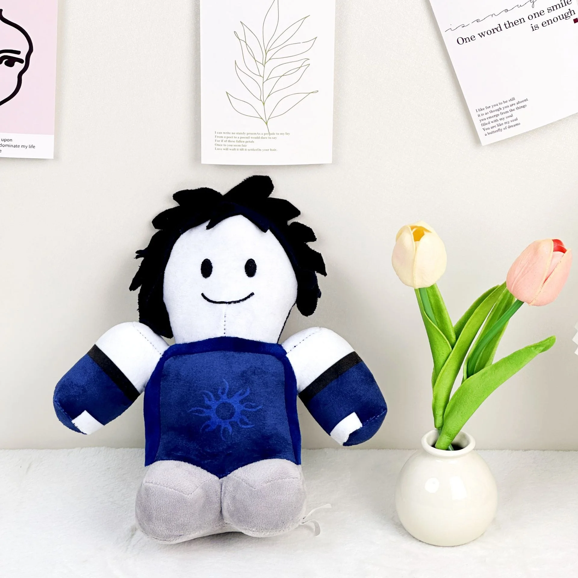 

New Forsaken Two Time Plush Dolls Cotton Doll Gaming Peripherals Male Doll Soft Doll Cute Room Decoration Toy Kids Birthday Gift