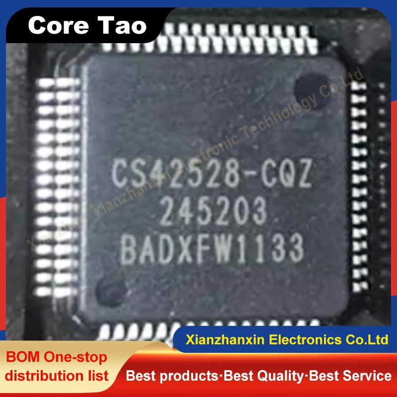 1pcs/lot  CS42528-CQZ CS42528 LQFP64 LCD TV decoding chip in stock