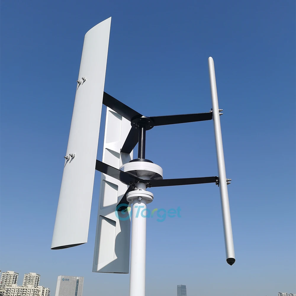 20000W 15000W Residential Wind Turbine Vertical Axis Maglev Plant High Voltage Generator 96V 220V Controller Off Grid System
