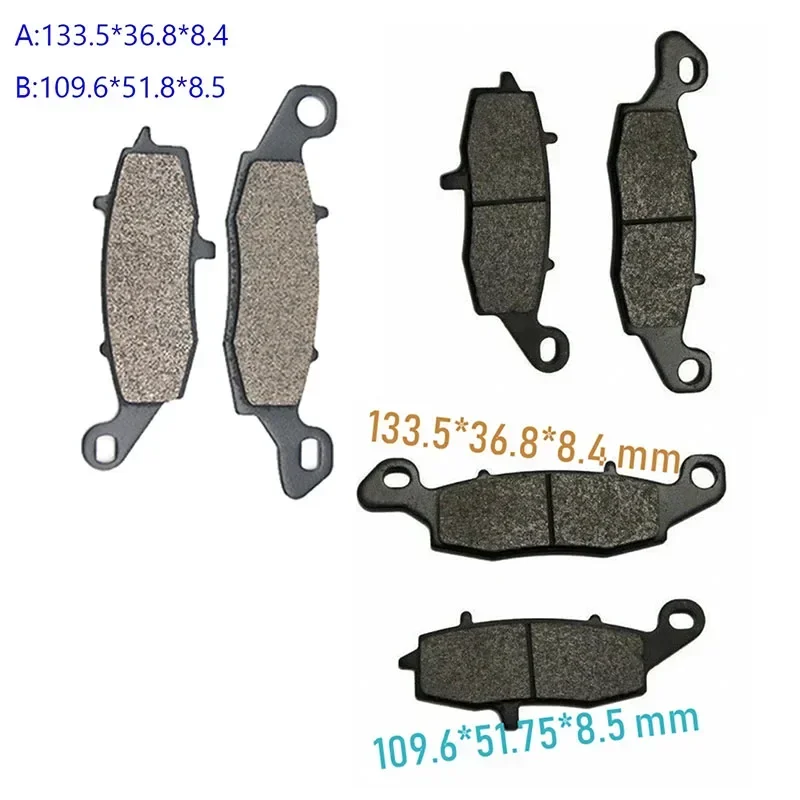 

Motorcycle Brake Pads Front&Rear For Kawasaki VN1500 Nomad Fi 00-03 VN1600 Classic Tourer 05-08 VN1700 09-13 VN 1500 1600 1700