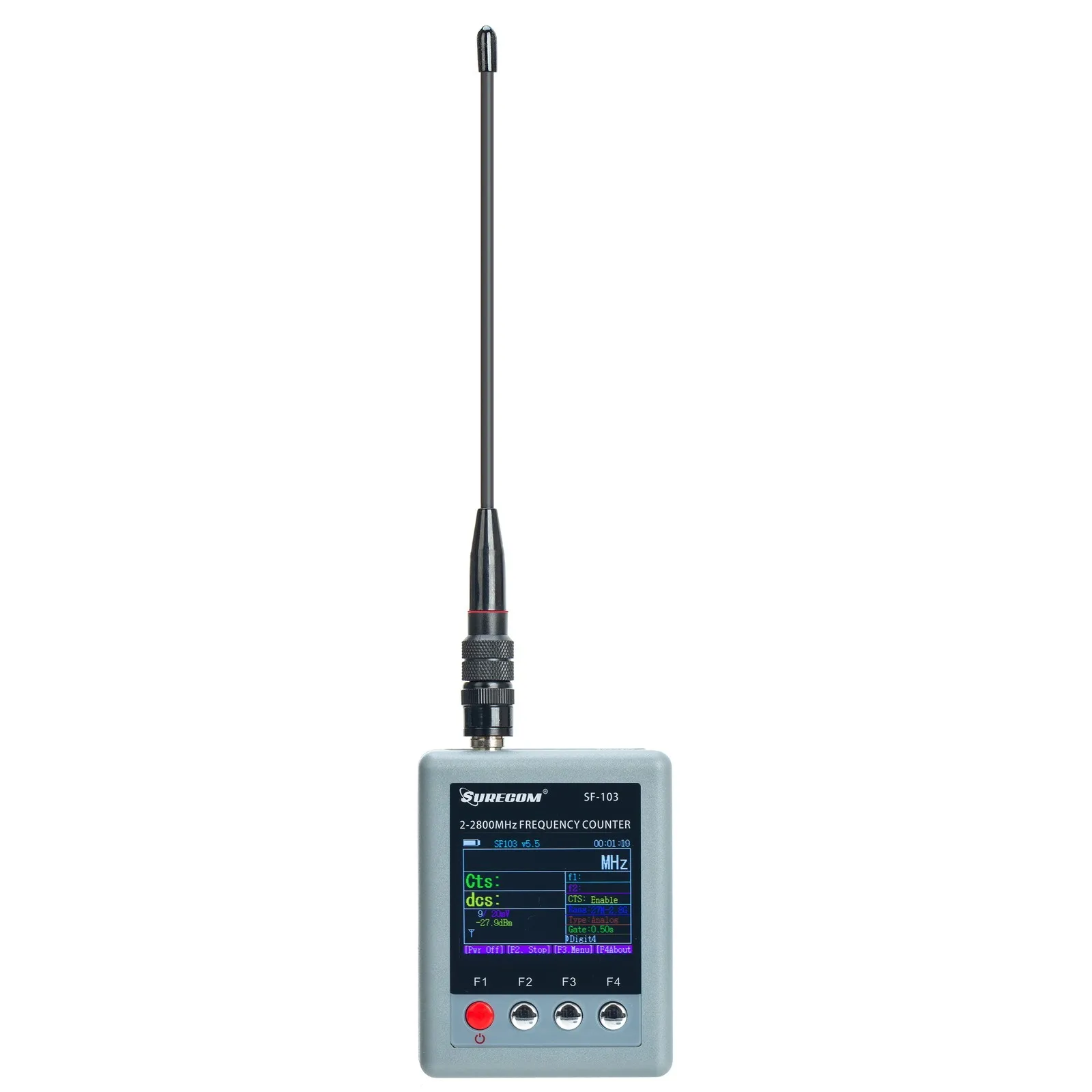 Draagbare Frequentie Teller Surecom SF-103 Walkie Talkie Frequentie Meter 2gen 2Mhz ~ 2.8Ghz Sf103 Voor Dmr & Analoge Bidirectionele Radio