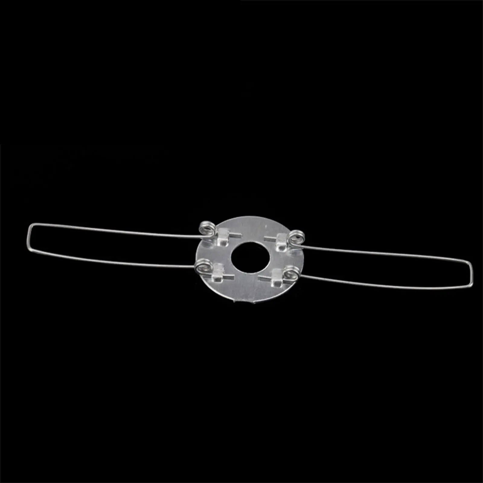 Two Prong Lampshade Spring Clip Adapter Clamp Fastening for Lampshade Frame Ceiling Lamp Accessories and Lantern Lamps