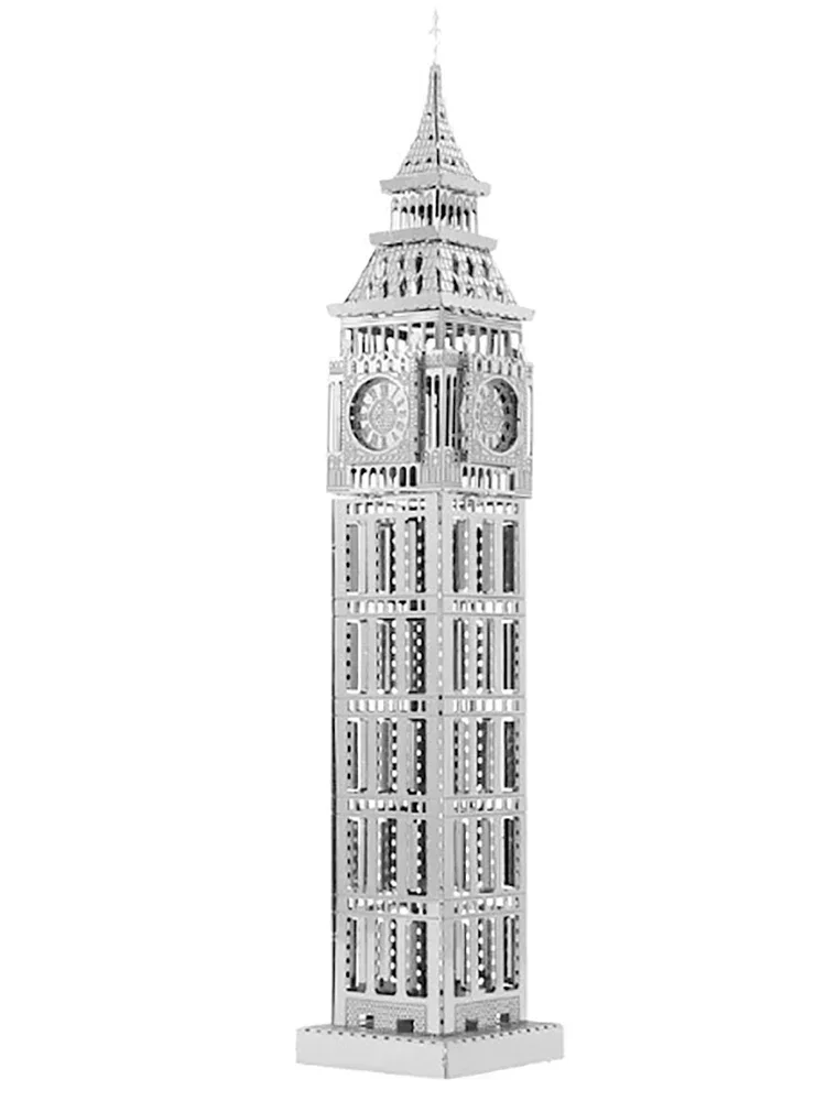 Big Ben 3D Metal Puzzle model kits DIY Laser Cut Puzzles Jigsaw Toy For Children