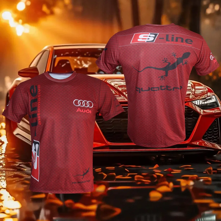 

Audi Authorization Hunt For Speed Quattro Power Racing T-Shirt Men Women Clothes Breathable Quick-drying Lightweight Casual Tops
