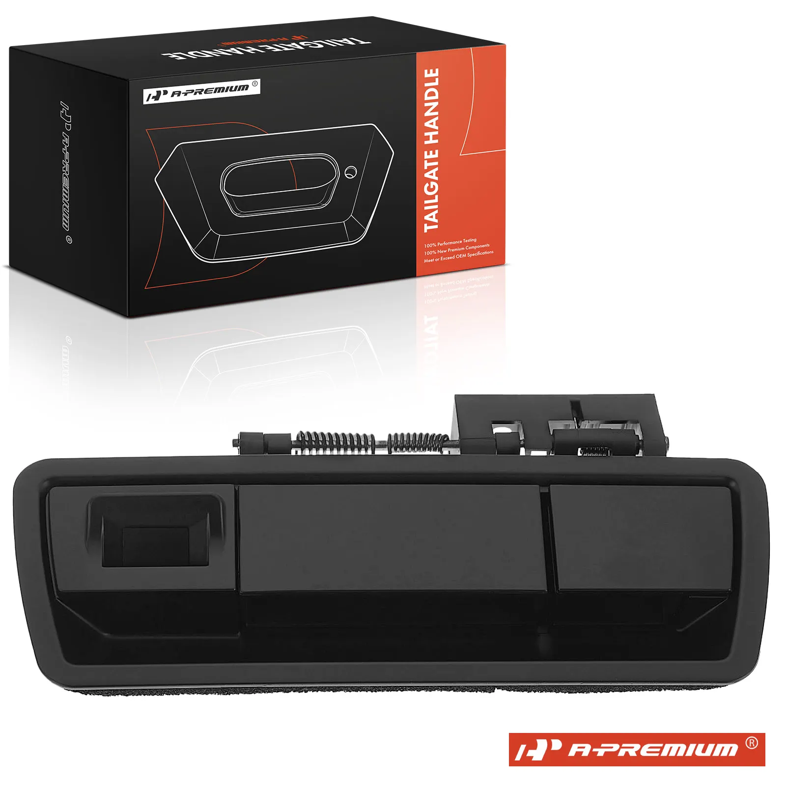 A-Premium Rear Primed Black Tailgate Handle for Nissan Armada 2005-2015 Pathfinder Armada 2004