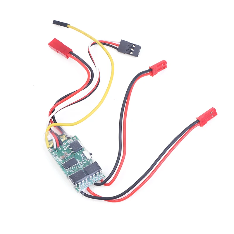 1 pz Dual Way bidirezionale spazzolato Esc 2s-3s Lipo 5a Esc controllo della velocità per modello Rc barca/serbatoio 130 180 motore spazzolato pezzi