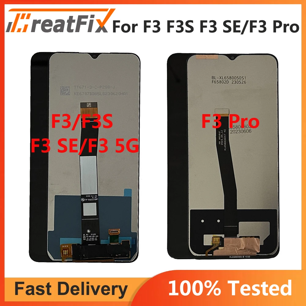 

For UMIDIGI F3 Pro LCD Display + Touch Screen Replacement For UMIDIGI F3 F3S LCD UMIDIGI F3 SE LCD Display Repair Parts + Glue