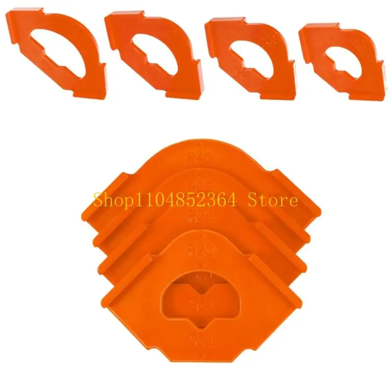 652F Pack of 4 Quick Positioning Radius Jigs for Woodworking and Furniture DIY Craft