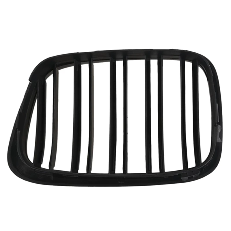 Glossy Black Front Hood Kidney Grille Grill Dual Line For BMW E39 5-Series 525 528 1995-2004 51137005837 51137005838 Accessories