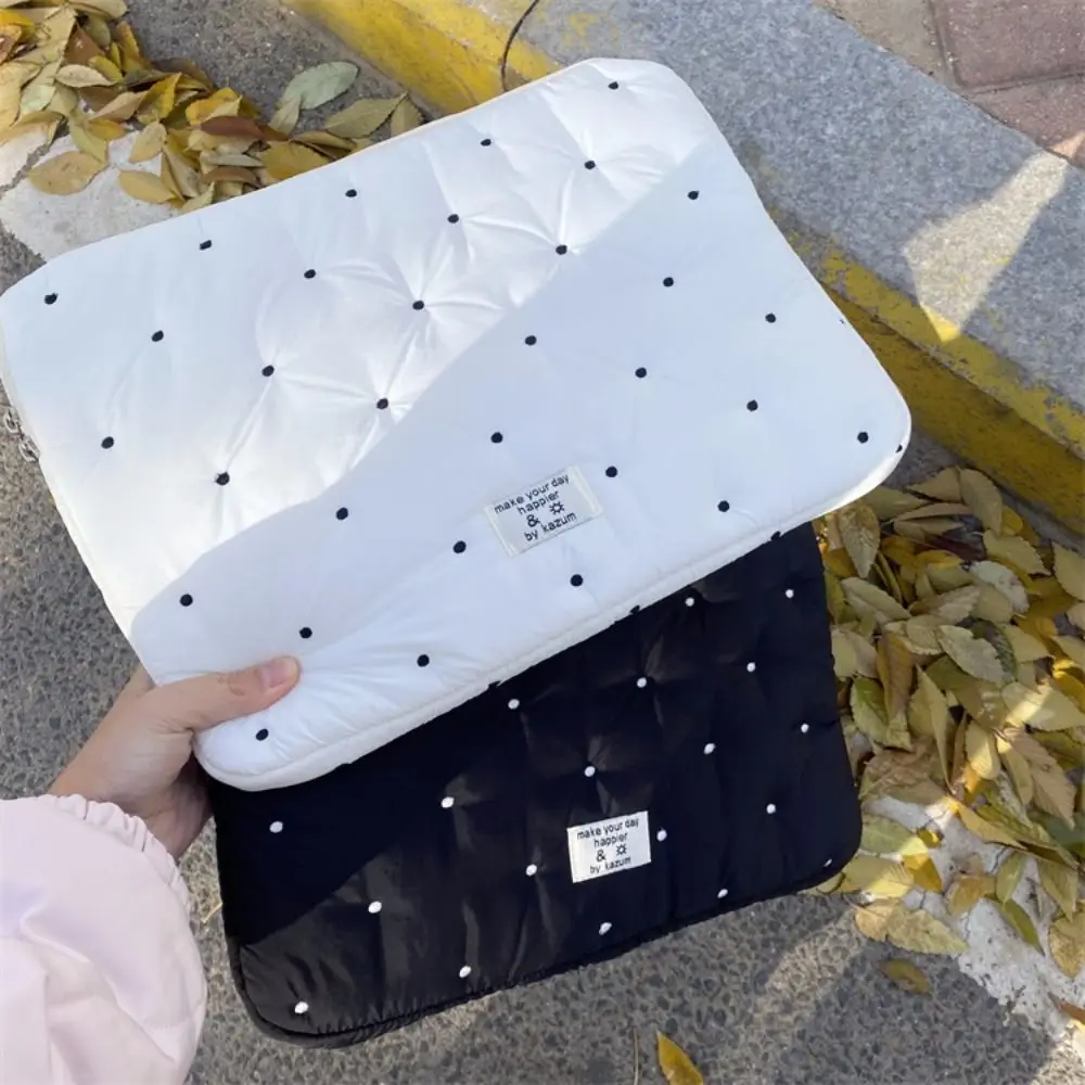 

Защитный чехол для планшета Puffy, большая вместительная сумка для хранения компьютера с вышивкой, милый легкий чехол для ноутбука, бизнес-чехол