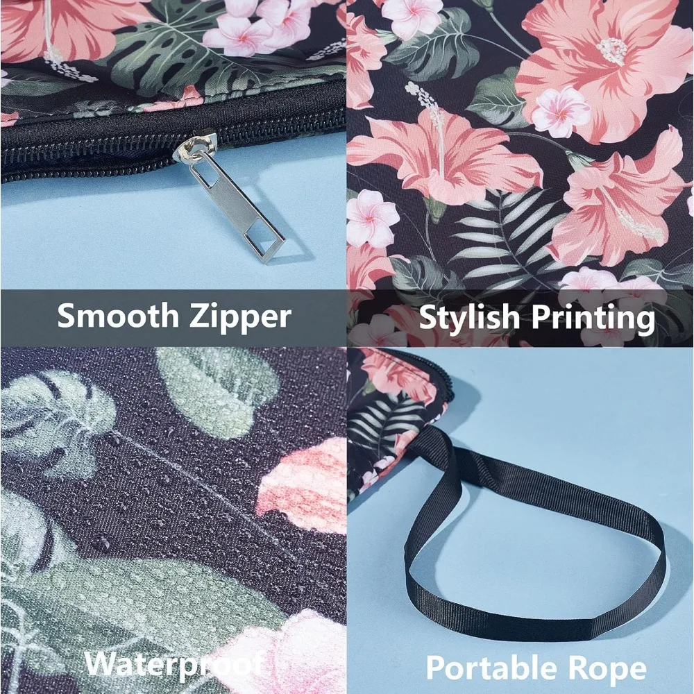 Book Sleeves Cat Coffee Book Protector Book Covers for Paperbacks Washable Cloth Book Cover with Zipper and Extra Sleeve Pocket