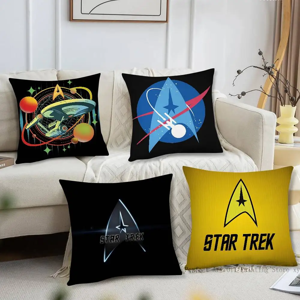 1pc S-Star Trek Spock Space Pillow Case Fashion Square Pillowcase Bedroom Sofa Room Ins Decoration Leisure