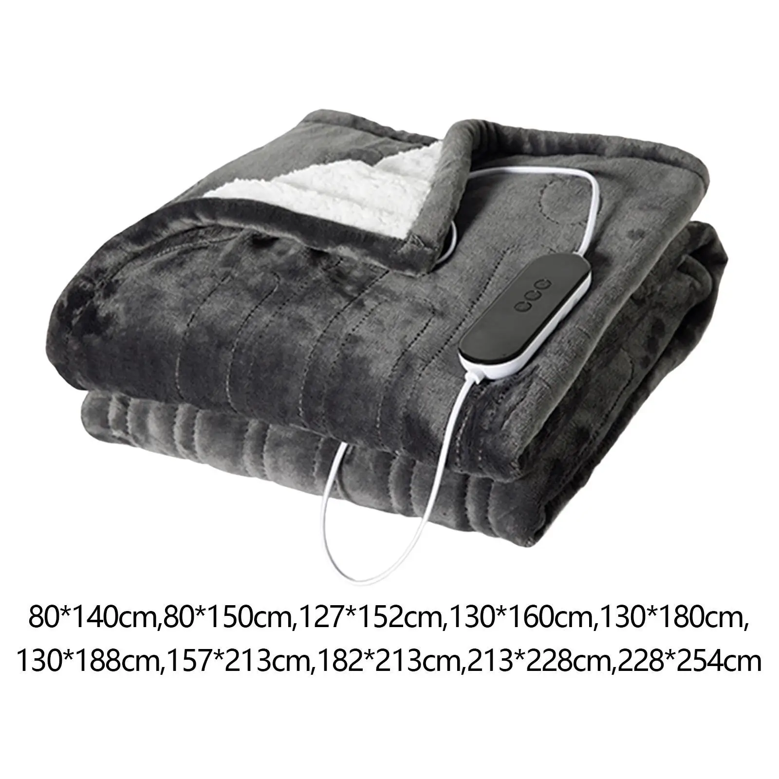 Electric Blanket with 9 Heated Levels Heated Cape Adjustable Full Body Machine Washable for Traveling Office Home Bedroom Couch