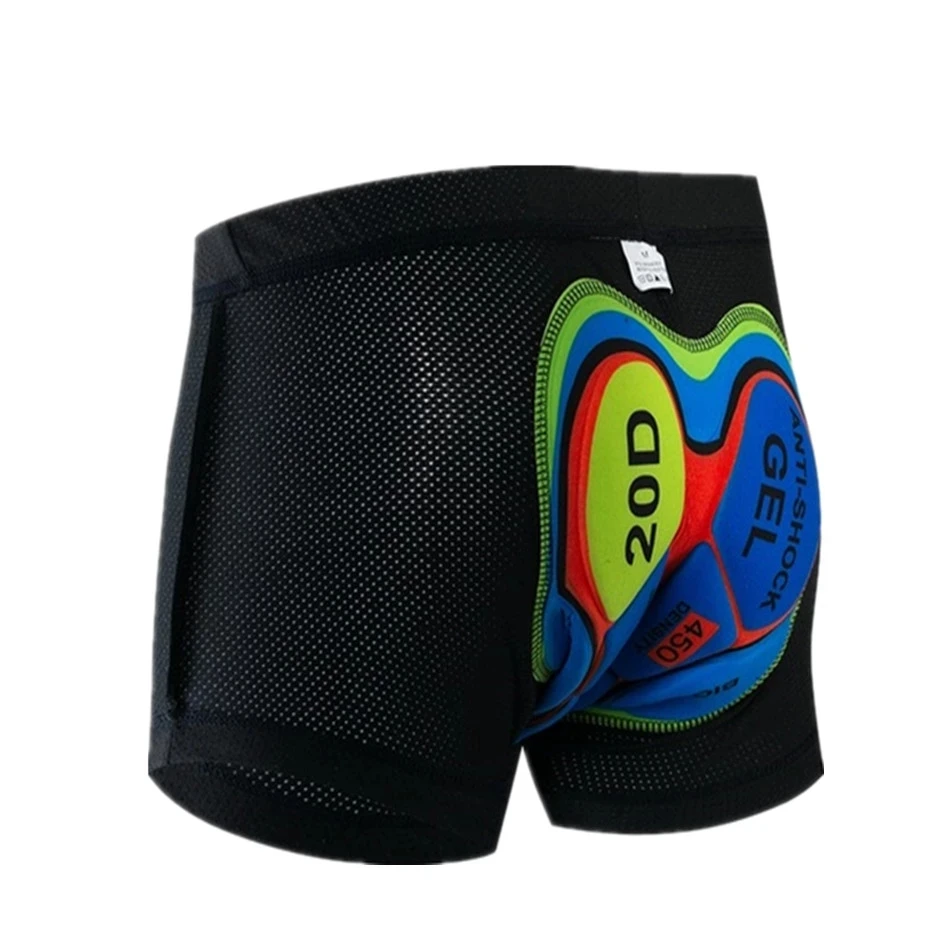 2024 Pro Fualrny Cycling Underwear Upgrade 20D Padded Cycling Shorts 100% Lycra Shockproof MTB Bicycle Shorts Road Bike Shorts