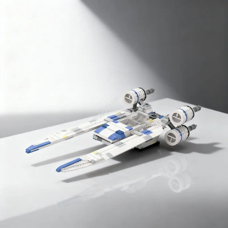 

1043 деталей MOC: Конструктор «Звездный истребитель U-Wing» (модель «Революционный истребитель»), развивающая игрушка, подарок на Рождество для детей