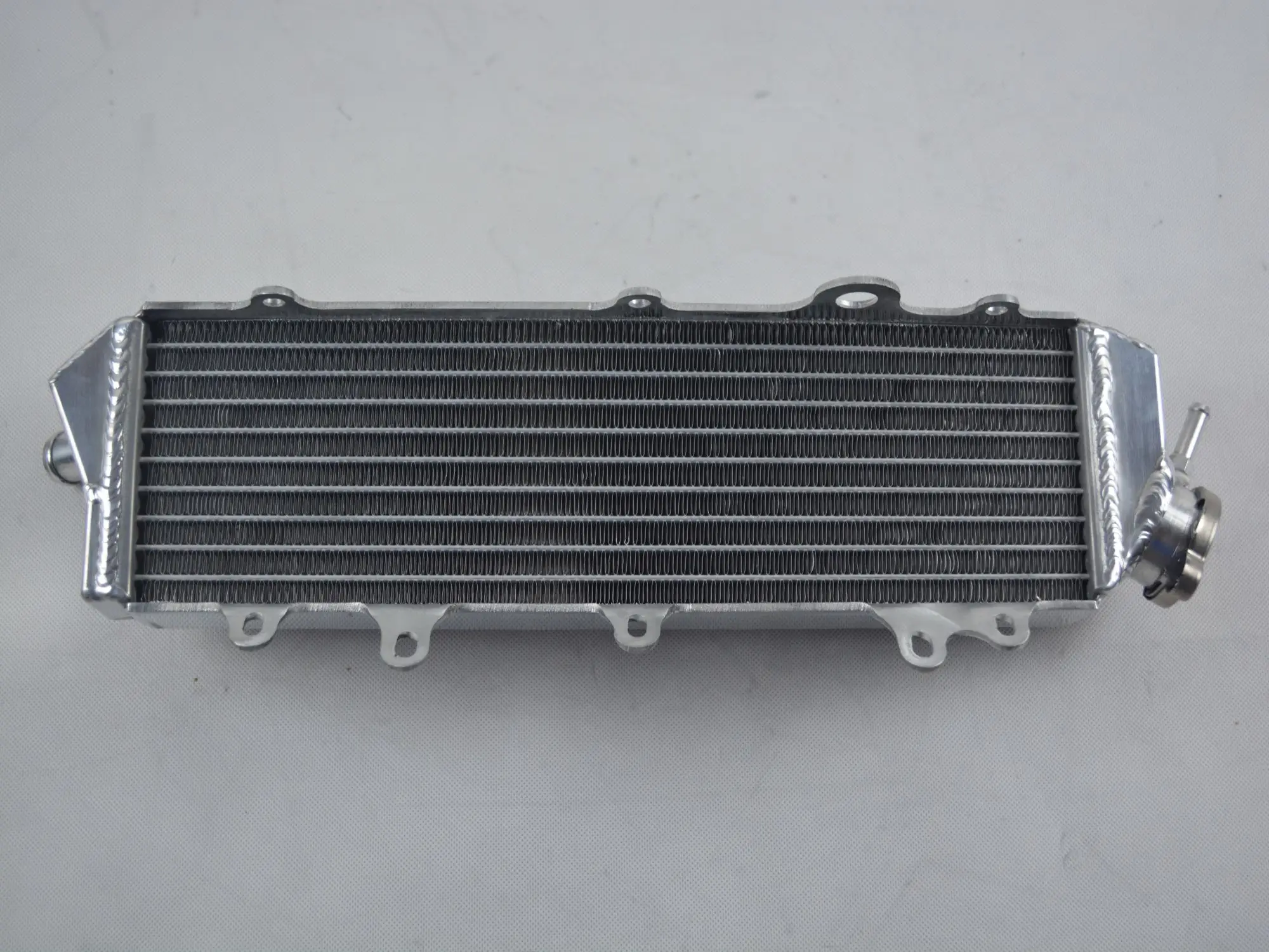 New Aluminum Radiator Cooler Cooling Coolant For 1987-1989 Kawasaki KX125 KX 125 1987 1988 1989