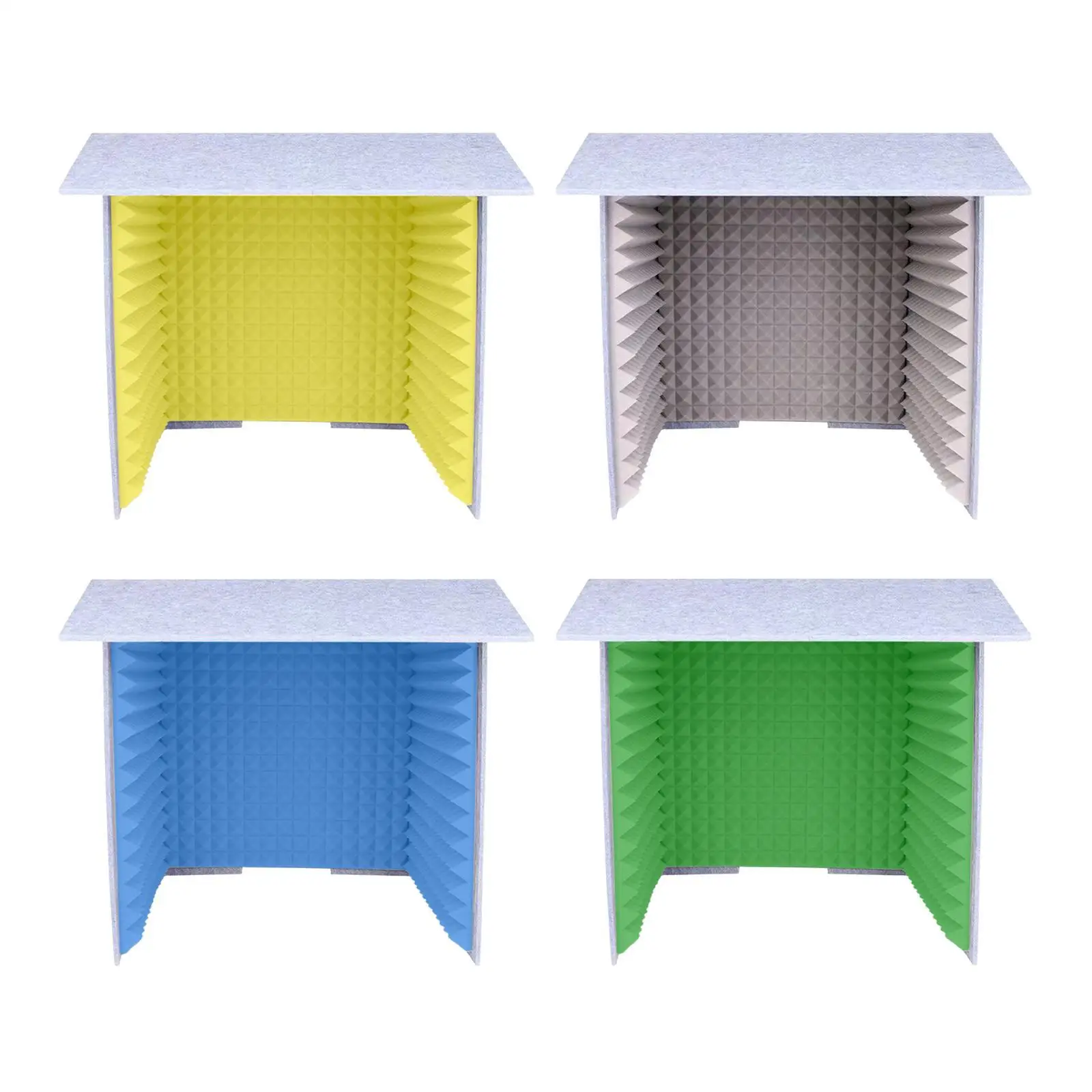 

Звукоизоляционная камера Прочная звукоизоляция для настольного микрофона Звукоизоляционная крышка