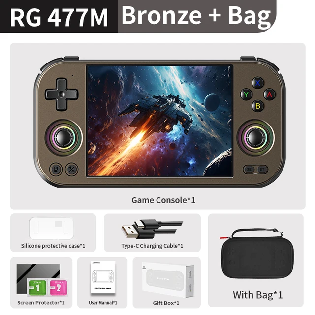 Anbernic RG 477M Handheld Game Console 4.7
