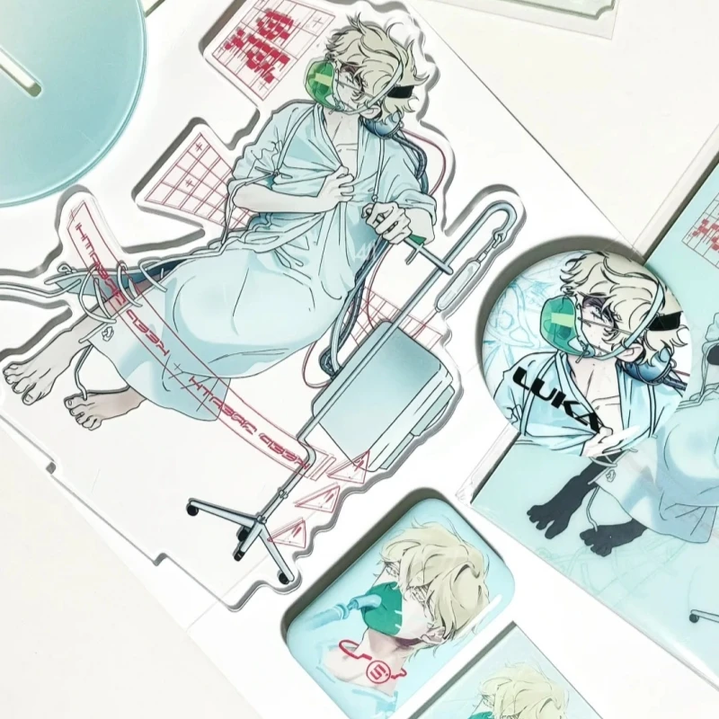 Spot Genuine Alien Stage ANAKT GARDEN COLLEGION Medical Series Badge Standing Sticker Gift Box Anime Peripheral Birthday Gift