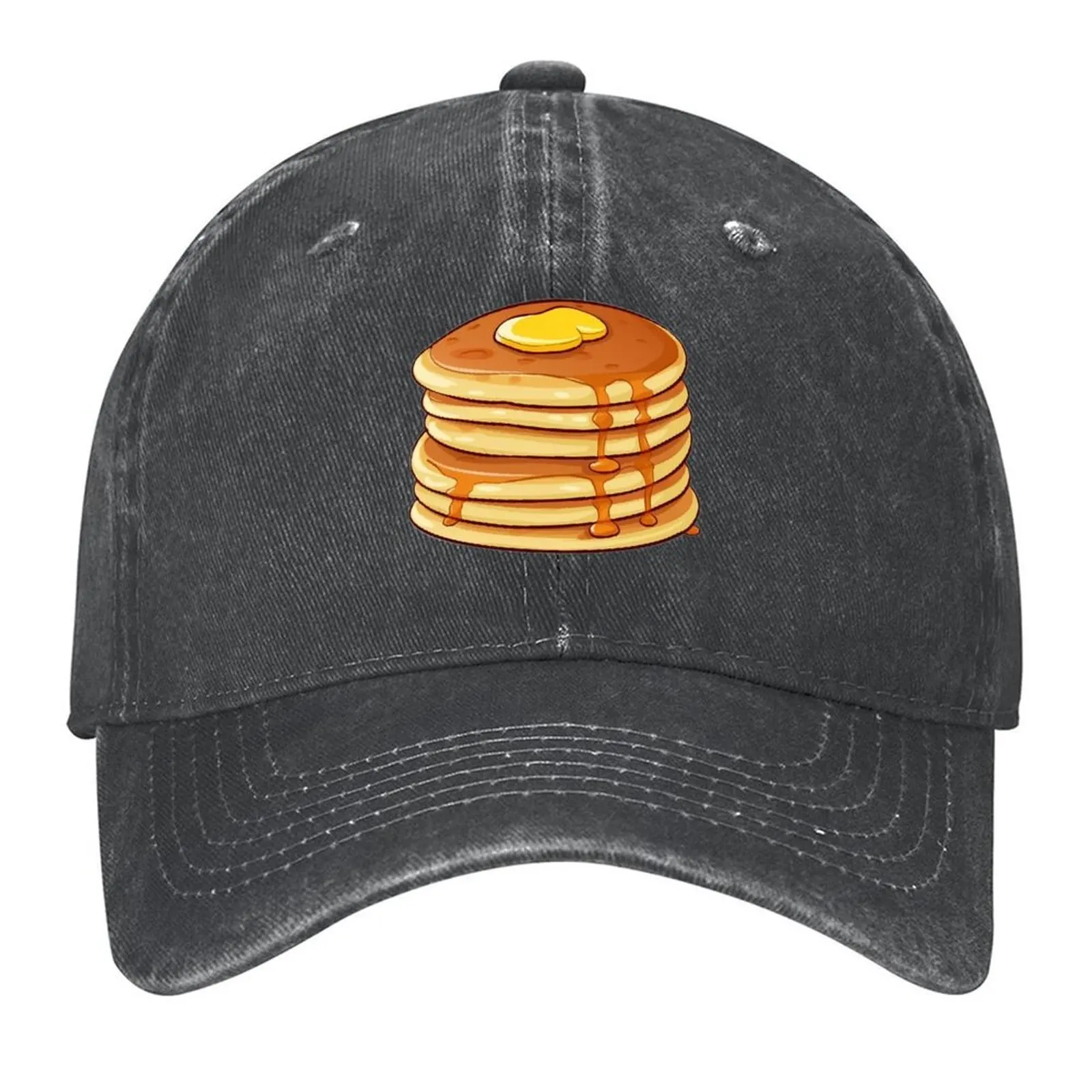 

pancake stack Baseball Cap dad hat Trucker Hat hats on offer custom Hat Women Caps Men's