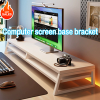 Desktop Computer Height Stand Office Desktop Storage Rack Monitor Base Laptop Stand for Storage Decorative Display Rack for Home