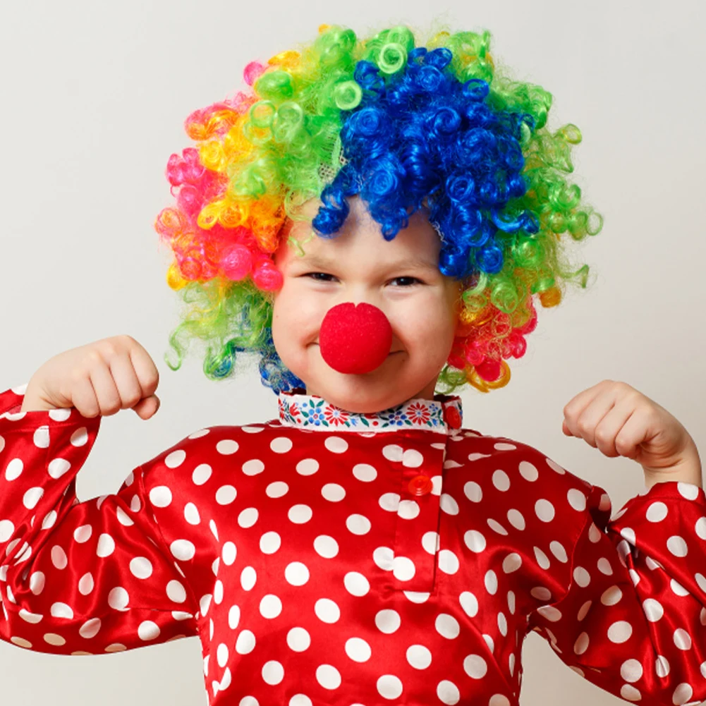 50mm Rode Spons Ballen Schuim Circus Clown Neus Zacht voor Rode Neus Dag Circus Foam Ball Cosplay Props Circus cosplay Kostuum