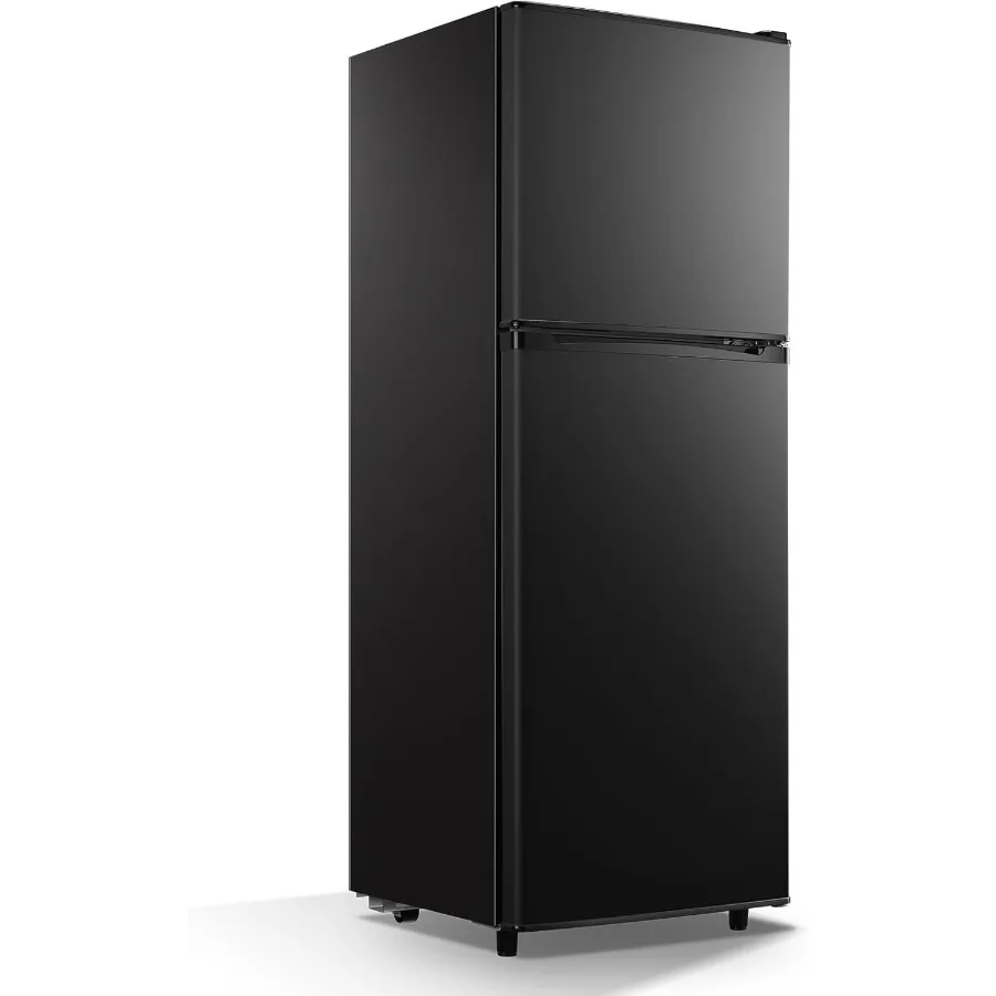 

Компактный 2-дверный холодильник объемом 4,5 куб. фута с регулируемым термостатом и съемными полками, идеально подходящий для гаражей и офисов в общежитии.