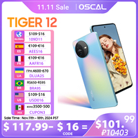 OSCAL TIGER 12 Android13 Smartphone Helio G99 6.78'' 120Hz 2.4K Display Cellphone 12+12GB RAM 256GB ROM 64MP  4G Mobile Phone