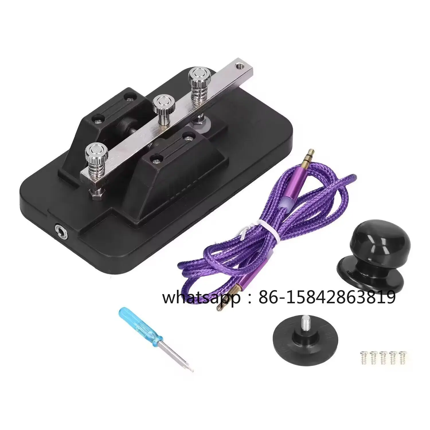 DM901 Morse Code CW Trainer, Electric Auto Key Oscillator for Shortwave Radio