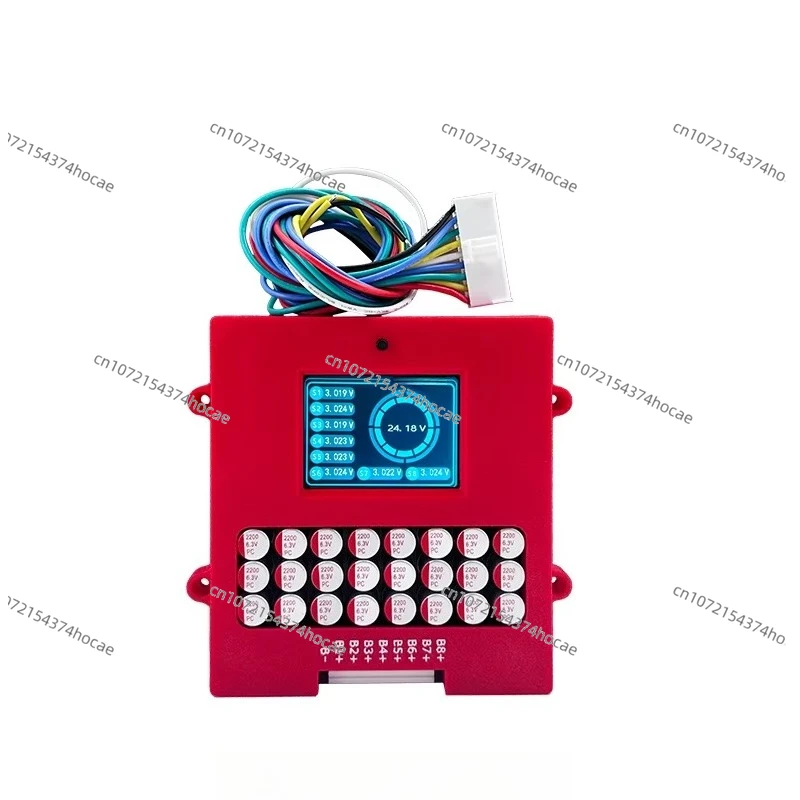 4S 6S 8s battery balancer for up to 5.5A active balancer with display and ABS