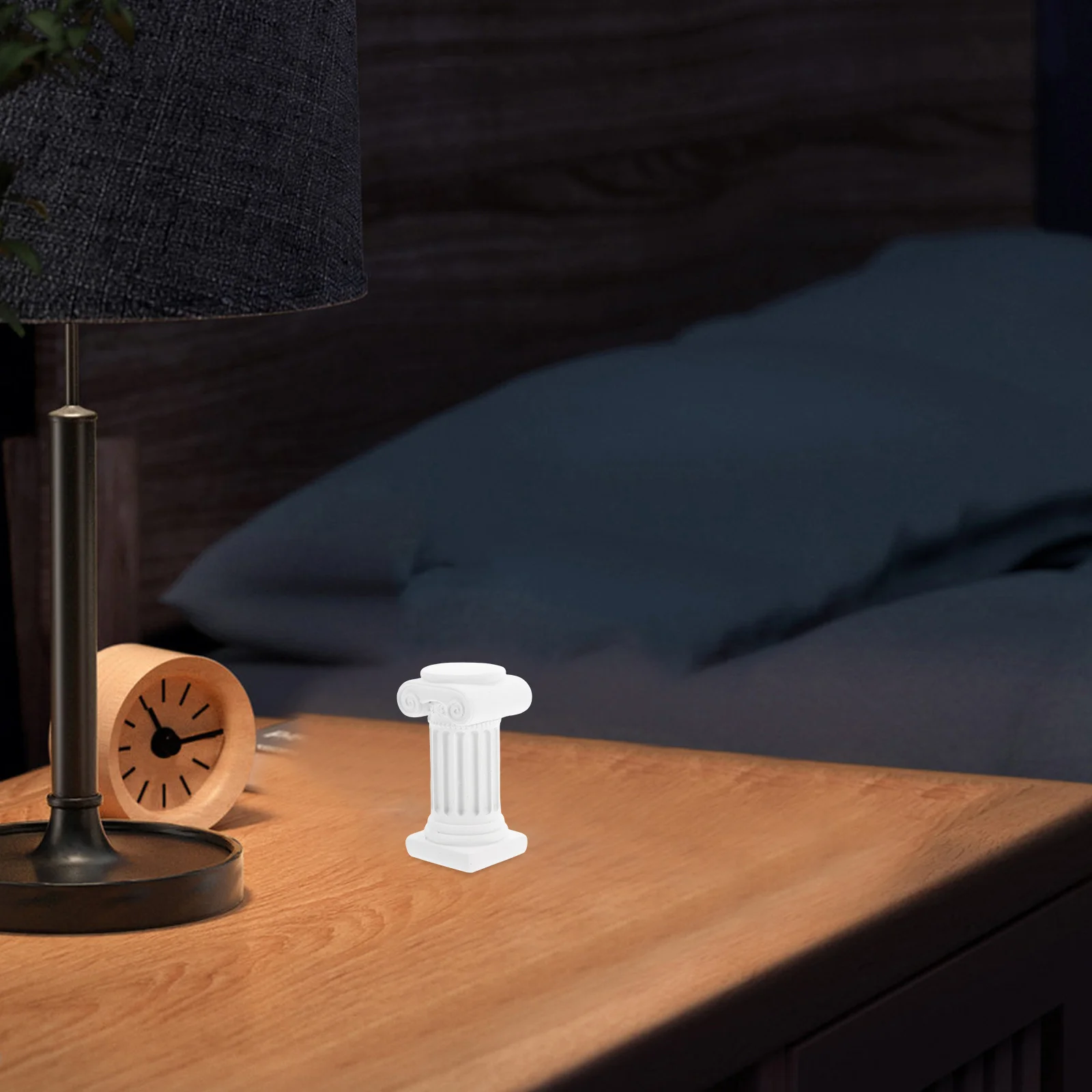 Mini Romeinse pijler realistische vorm oude architectuur tafelblad sculptuur bruiloft Romeinse kolom decor kolom beeldje