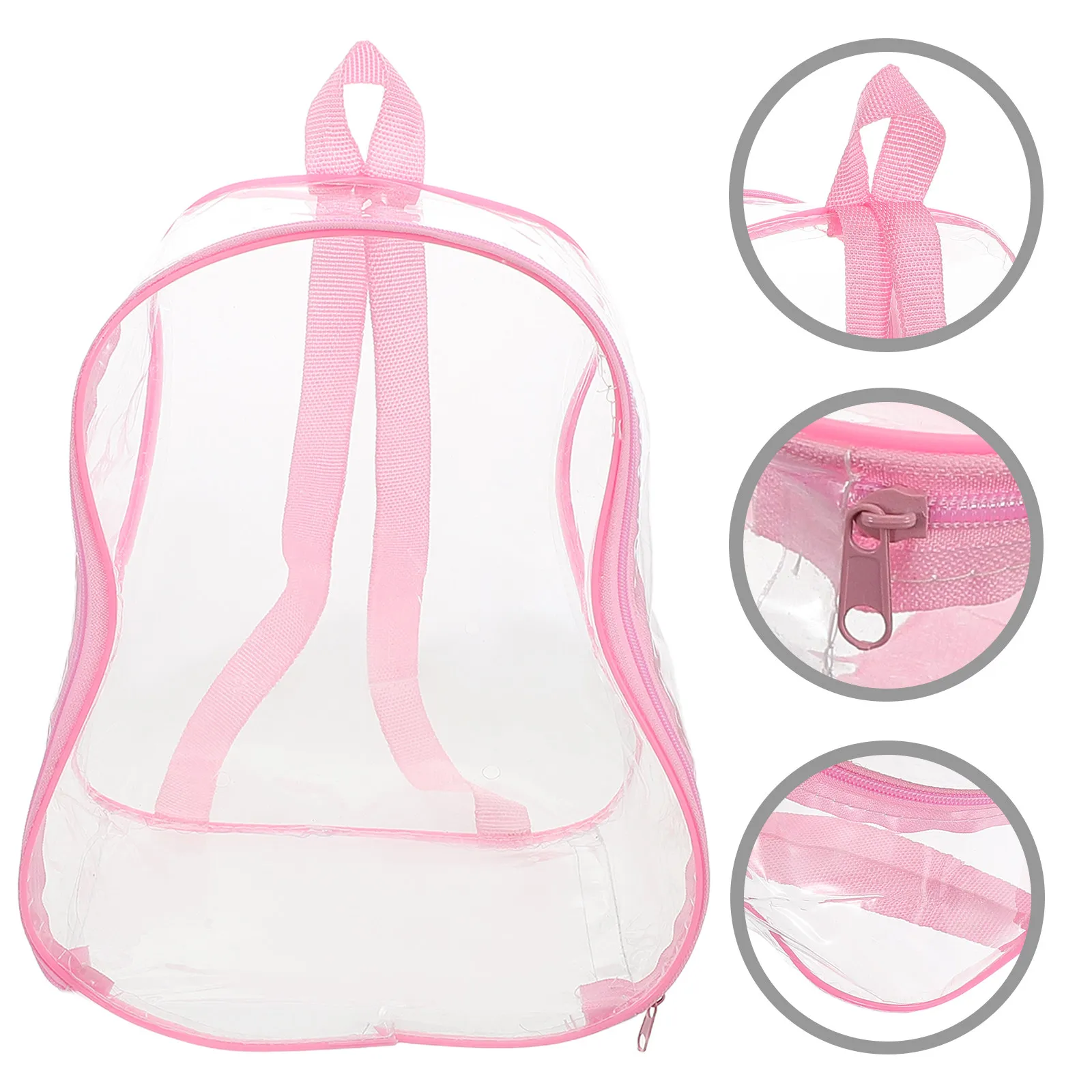 

Transparent Gourd Shape Storage Case Mini Carrying Organizer Bag Clear Travel Display Holder Carrying Storage Case