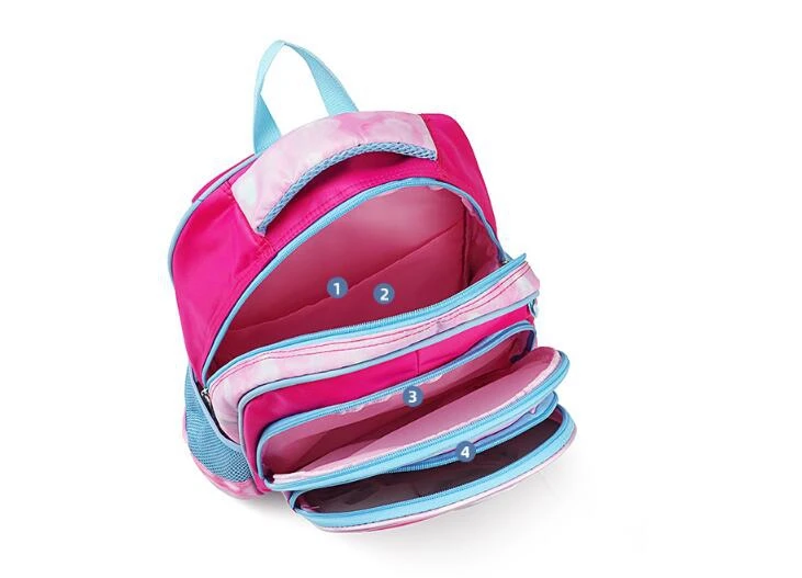 16 Inch Children School Trolley Backpack Set Wheeled Backpack Student School Trolley Bags for Girls School Rolling Luggage Bags