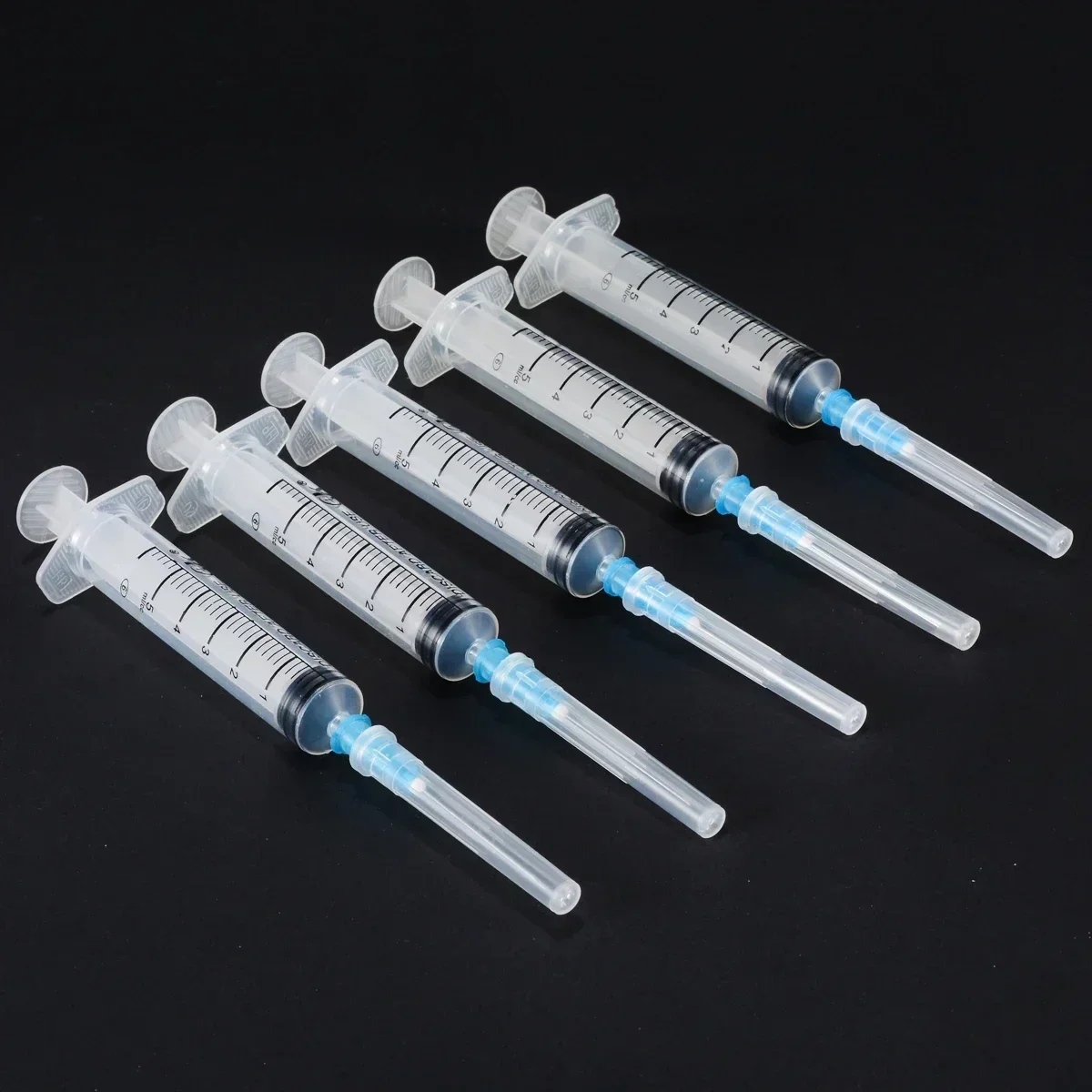 Past End 5ml And Syringe Sharp Storage For Glue Set Soldering Sharp Syringe Oil Needle Plastic Cap With 5