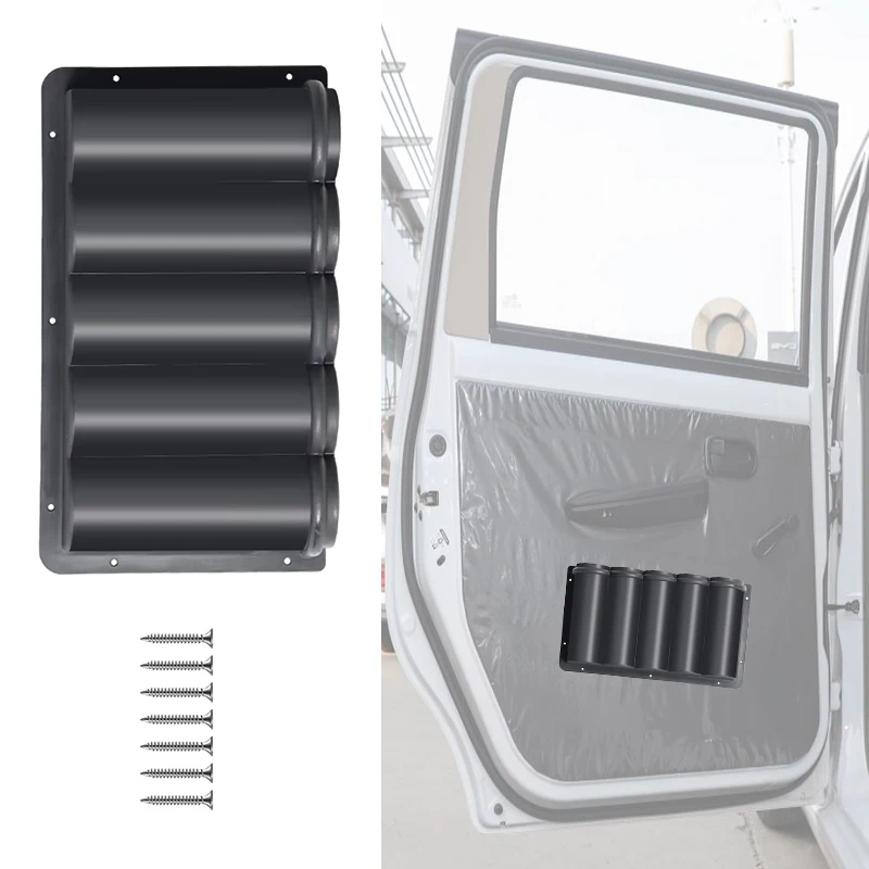 

1 шт., 5 держателей для трубок, силиконовый герметик, клейкие трубки для герметика, коробка для хранения с винтами для фургона, мастерской, гаражный органайзер, коробка