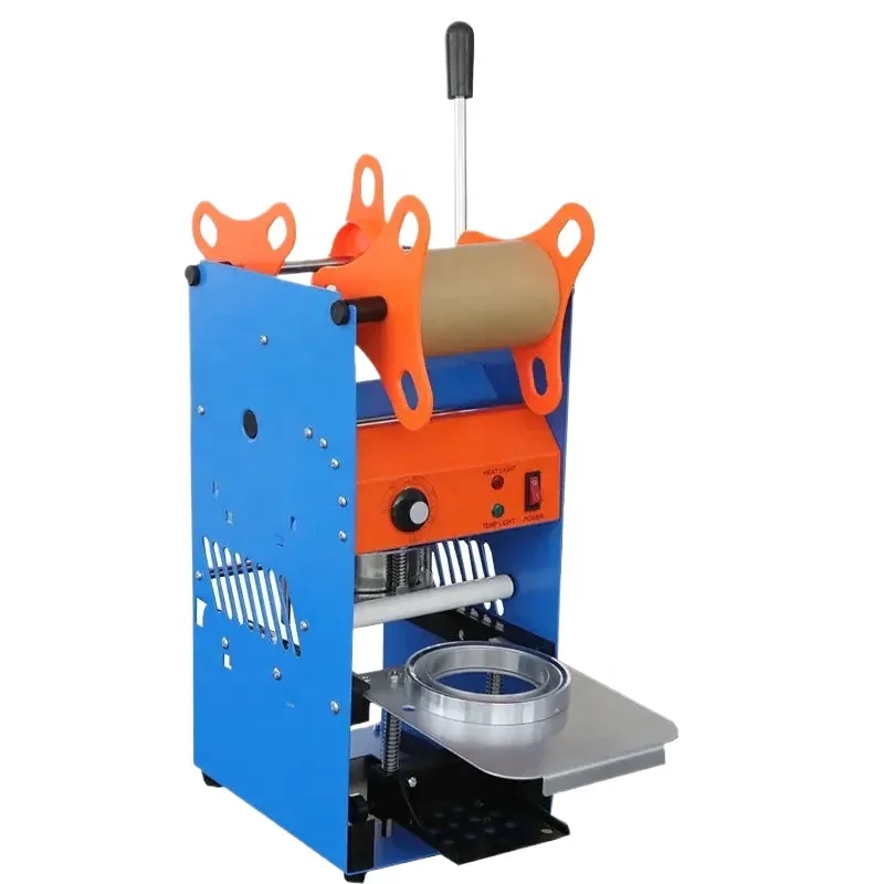 Commercial Sealer for Small Plastic Bottles and Cups for Beverage Carton Paper Packaging Manual Sealing Machine
