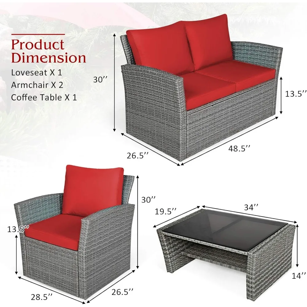 Thumbnail 2 - #8 Rattan Garden Sofa Sets Comparison Guide
