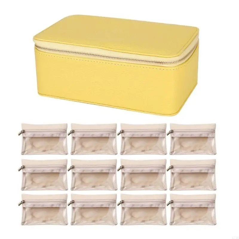 Multipurpose Jewelry Pouches Collection Keeps Valuables Untangled and Visible Suitable for Hobbyists and Designers